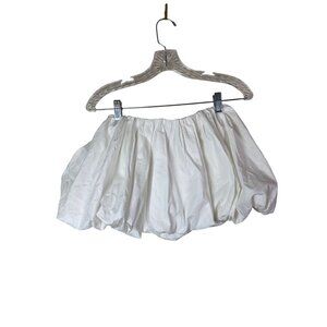 Cherry Mellow White Bubble Mini Skirt Size XS Boho Girly feminine Festival